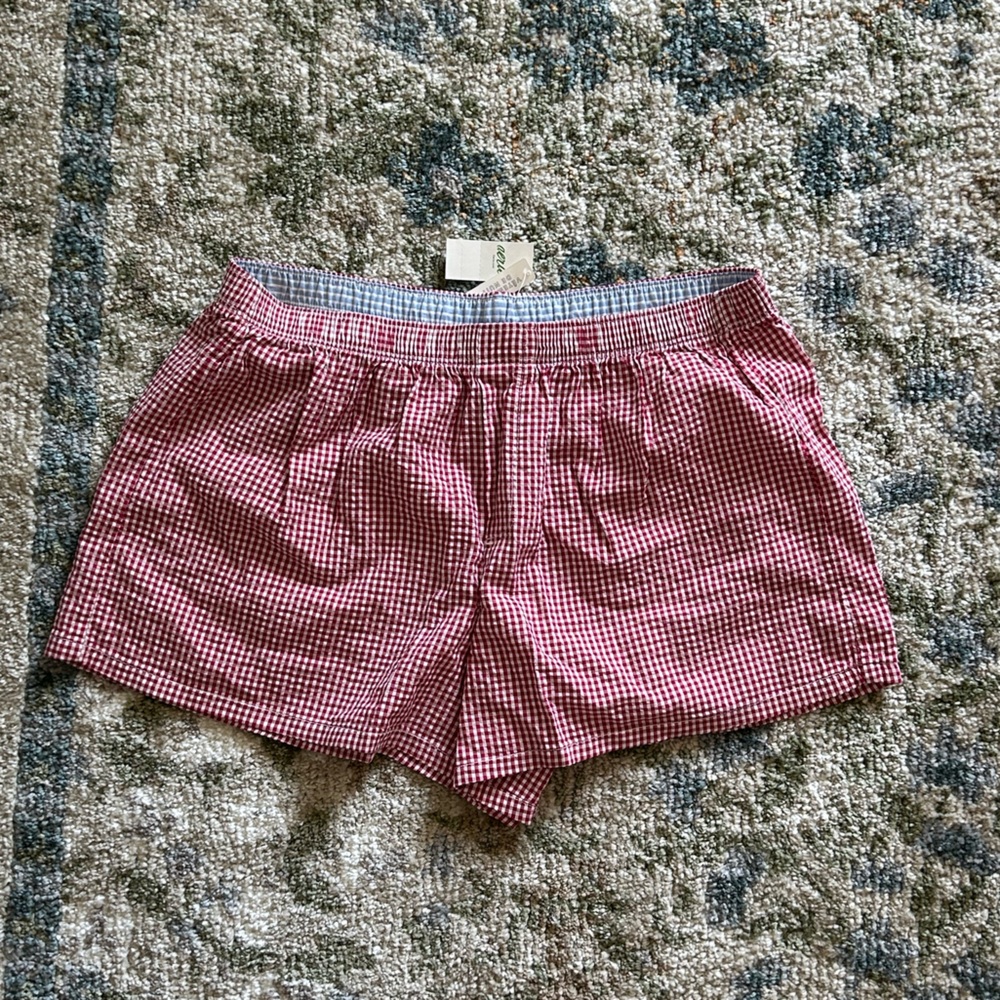 aerie gingham boxer shorts